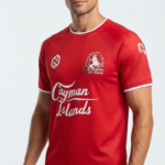 Camiseta Deportiva Cayman Islands para Hombre – Rojo