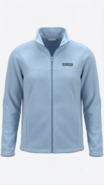 Casaca Fleece Columbia Steens Mountain para Hombre – Azul Claro / Celeste - Imagen 2