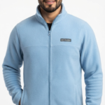 Casaca Fleece Columbia Steens Mountain para Hombre – Azul Claro / Celeste
