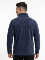 Casaca Fleece Columbia Steens Mountain para Hombre – Azul Marino - Imagen 2