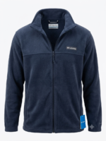 Casaca Fleece Columbia Steens Mountain para Hombre – Azul Marino - Imagen 3