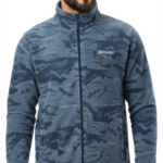 Casaca Fleece Columbia Steens Mountain para Hombre – Camuflado Azul / Acero