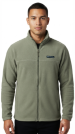 Casaca Fleece Columbia Steens Mountain para Hombre – Verde Menta / Salvia
