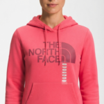 Polera The North Face con Capucha para Mujer – Rosado / Coral