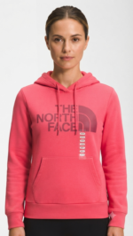 Polera The North Face con Capucha para Mujer – Rosado / Coral