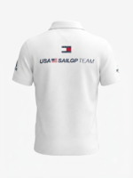Polo Manga Corta Tommy Hilfiger x U.S. SailGP Team para Hombre – Blanco / US - Imagen 4