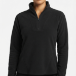 Pulóver Fleece Columbia Glacial IV con Medio Cierre para Mujer – Negro