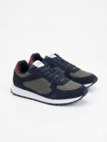 Zapatillas Tommy Hilfiger Retro Marino Verde Oliva