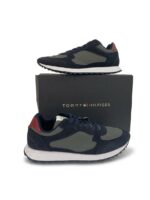 Zapatillas Tommy Hilfiger Retro Marino Verde Oliva - Imagen 2