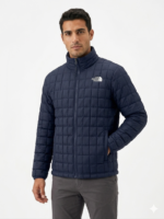 The North Face Casaca Acolchada ThermoBall Eco para Hombre Azul Marino