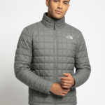 The North Face Casaca Acolchada ThermoBall Eco para Hombre Gris Medio