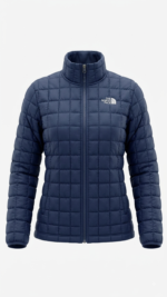 The North Face Thermoball Casaca Acolchada Cuadrada para Mujer Azul Marino - Imagen 2