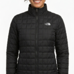 The North Face Casaca Acolchada Cuadrada para Mujer Negro de Pluma