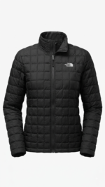 The North Face Casaca Acolchada Cuadrada para Mujer Negro de Pluma - Imagen 3