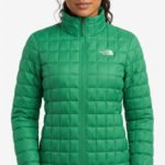 The North Face Thermoball Casaca Acolchada Cuadrada para Mujer Verde