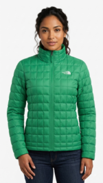 The North Face Thermoball Casaca Acolchada Cuadrada para Mujer Verde