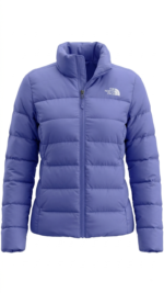 The North Face Casaca Acolchada para Mujer Morado Lavanda de Pluma - Imagen 2