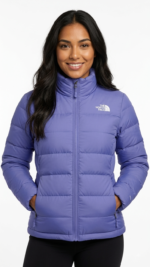 The North Face Casaca Acolchada para Mujer Morado Lavanda de Pluma