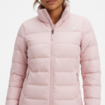 The North Face Casaca Acolchada para Mujer Rosa Claro de Pluma