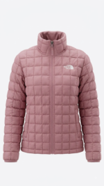 The North Face Casaca Thermoball Acolchada Cuadrada para Mujer Rosa Palo - Imagen 2