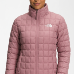 The North Face Casaca Thermoball Acolchada Cuadrada para Mujer Rosa Palo
