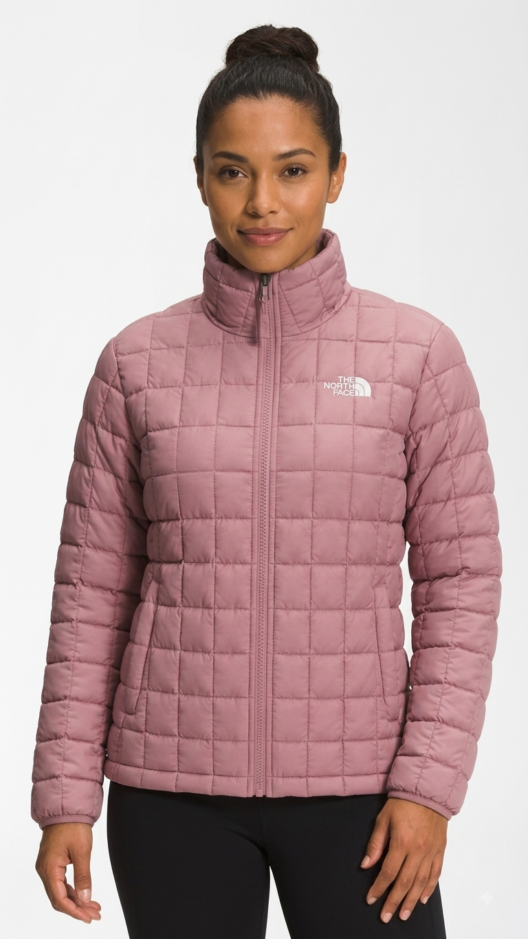 casaca-the-north-face-acolchada-mujer-rosa-palo The North Face Casaca Thermoball Acolchada Cuadrada para Mujer Rosa Palo - Imagen 1