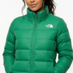 The North Face Casaca Acolchada para Mujer Verde Esmeralda de Pluma