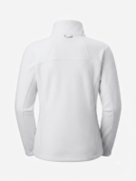 Casaca Forro Polar Columbia para Mujer con Cremallera – Blanco / Marfil - Imagen 4