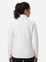 Casaca Forro Polar Columbia para Mujer con Cremallera – Blanco / Marfil - Imagen 2