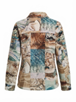Casaca Fleece Columbia para Mujer con Cremallera y Estampado Paisaje - Imagen 4