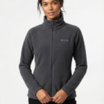 Casaca de Forro Polar Columbia para Mujer – Gris Carbón