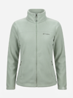 Casaca de Forro Polar Columbia para Mujer – Verde Menta / Sabio - Imagen 3