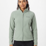 Casaca de Forro Polar Columbia para Mujer – Verde Menta / Sabio