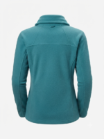Casaca Forro Polar Columbia para Mujer con Cremallera – Verde Turquesa - Imagen 4