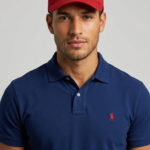 Polo Ralph Lauren Gorra con Bordado Retro Cursivo Polo Unisex Rojo