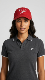 Polo Ralph Lauren Gorra Bleecker NY Run Club Winged Foot Unisex Rojo - Imagen 2