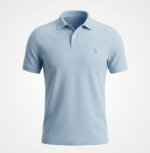 The Iconic Mesh Polo Ralph Lauren Manga Corta para Hombre Azul Celeste - Imagen 2