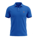 The Iconic Mesh Polo Ralph Lauren Polo para Hombre Azul Francia logo Bordado Naranja - Imagen 2