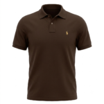 The Iconic Mesh Polo Ralph Lauren Manga Corta para Hombre Marrón Chocolate - Imagen 2