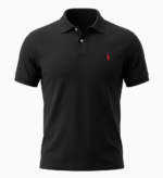 The Iconic Mesh Polo Ralph Lauren Polo para Hombre Negro - Imagen 2