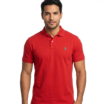 The Iconic Mesh Polo Ralph Lauren Polo para Hombre Rojo Logo Bordado Turquesa