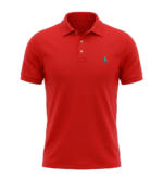 The Iconic Mesh Polo Ralph Lauren Polo para Hombre Rojo Logo Bordado Turquesa - Imagen 2
