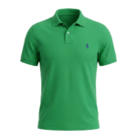 The Iconic Mesh Polo Ralph Lauren Polo para Hombre Verde Esmeralda Logo Bordado Azul - Imagen 2