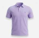 The Iconic Mesh Polo Ralph Lauren Manga Corta para Hombre Lilace / Lavanda - Imagen 2