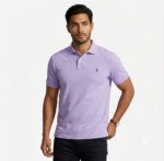 The Iconic Mesh Polo Ralph Lauren Manga Corta para Hombre Lilace / Lavanda
