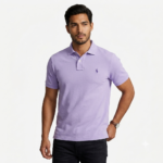 The Iconic Mesh Polo Ralph Lauren Manga Corta para Hombre Lilace / Lavanda