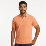 The Iconic Mesh Polo Ralph Lauren Regular Fit para Hombre Melocotón / Naranja Claro