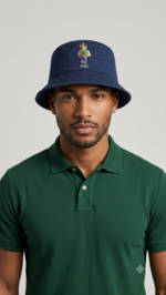 Polo Ralph Lauren Sombrero Piluso Bucket Hat Polo Bear Azul Marino