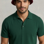 Polo Ralph Lauren Sombrero Piluso Bucket Hat Polo Bear Vino Borgoña