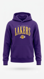 Polera GAP Kids NBA Los Angeles Lakers para Niños con Capucha – Morada - Imagen 2